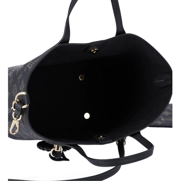 Louis Vuitton Blossom PM Monogram Mahina Noir M23393 Black Gold Small Tote - Picture 15 of 16